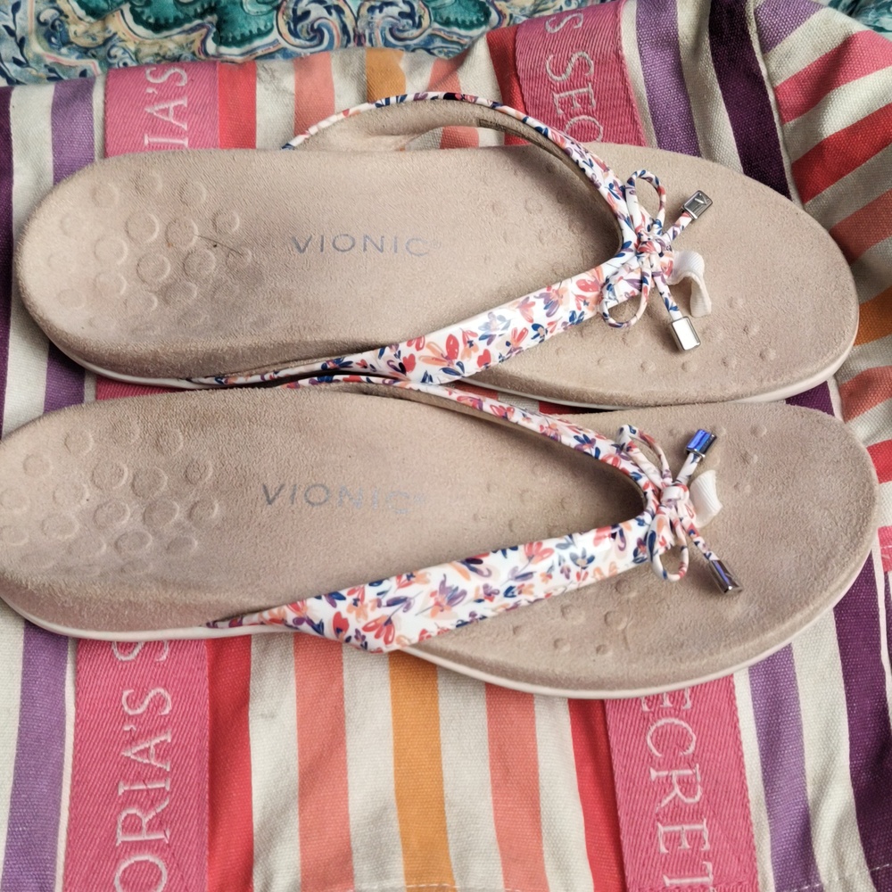 Vionic Bella Sandal Flipflops Comfortable Orthoti… - image 2